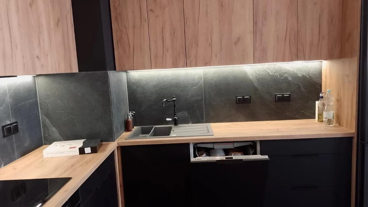 Workation Centre Airport Boutique Designer Bath, 3-4 Days Best Offer, Kitchen, Balkony, Aircon Warszawa Apartament